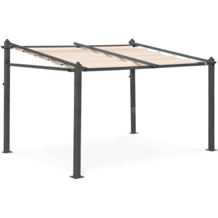 Sweeek Murum 3x4 m Aluminio Techo Corredero Pérgola Jardín Original