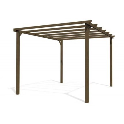 Decor et Jardin 400x300x243 cm Madera Maciza Pérgola Jardín Original
